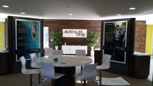 Avenue One Sales Office Design and Install by Marketshare
