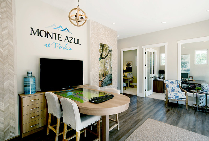 Monte Azul Estates Sales Office at Sacramento, CA by Greenbriar Homes and Marketshare
