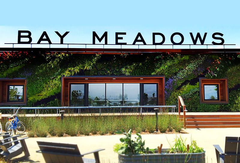 Bay Meadows Signage at San Mateo, CA by Marketshare