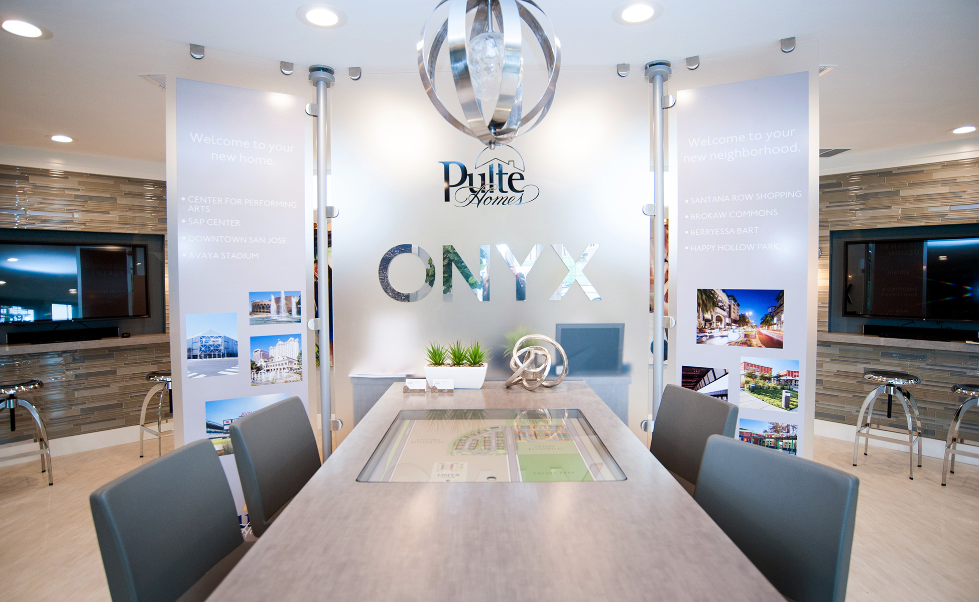 Onyx Sales Center at San Jose, CA by Pulte Homes and Marketshare