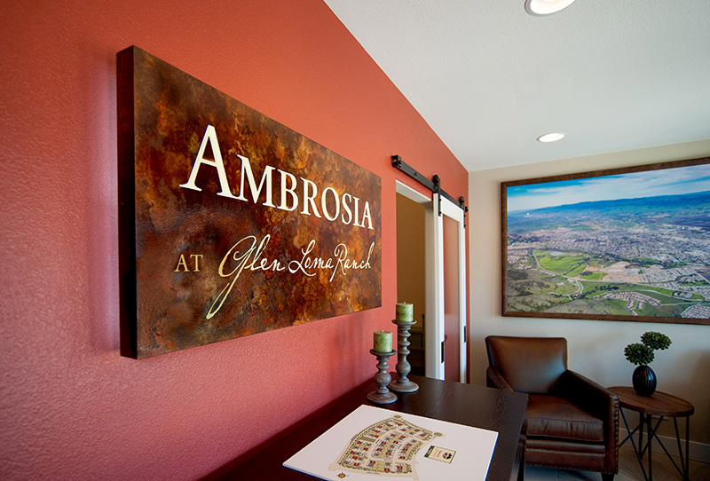 Ambrosia Sales Center at Glen Loma Ranch, Gilroy, CA by Brookfield Residential