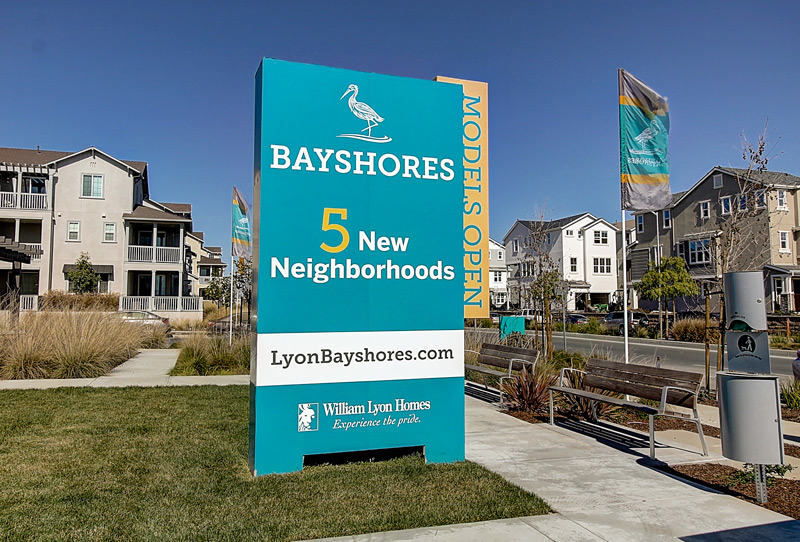 Bayshores - William Lyon Homes Signage by Marketshare