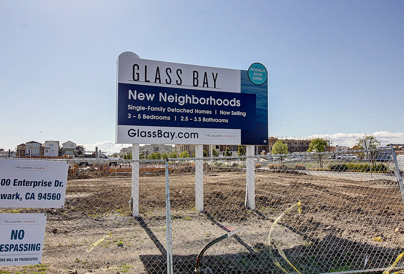 Glass Bay - Trumark Homes Signage by Marketshare