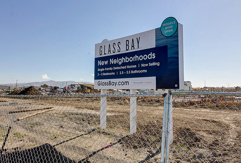 Glass Bay - Trumark Homes Signage by Marketshare