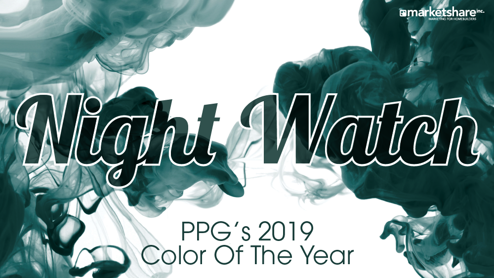 Marketshare Night Watch PPG's Color of the Year