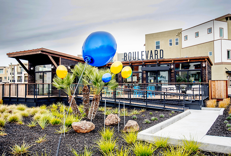 Boulevard, sales environments and signage for new home builders