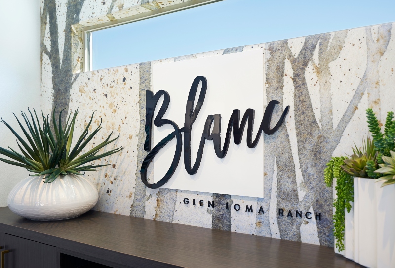 Blanc & Noir at Glen Loma Ranch, sales centers for new home builders by Marketshare