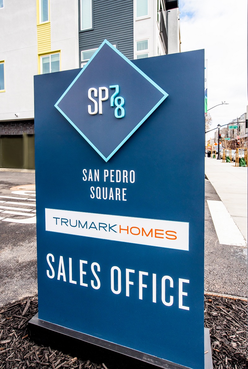 sp78 sign by Marketshare, marketing for new home builders
