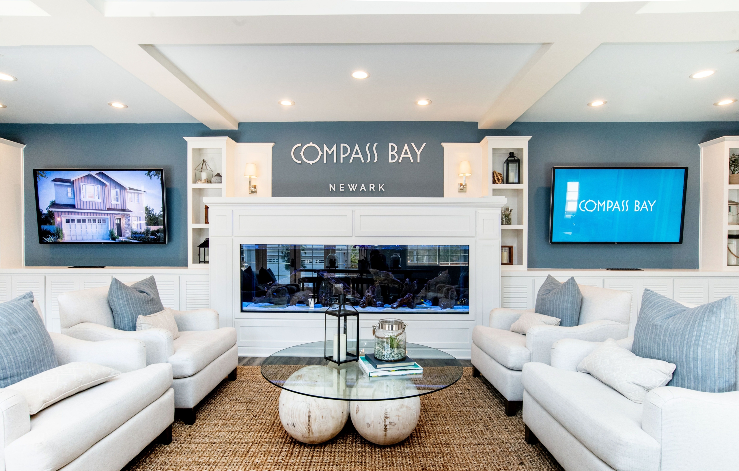 Compass Bay Sales Center by Trumark Homes