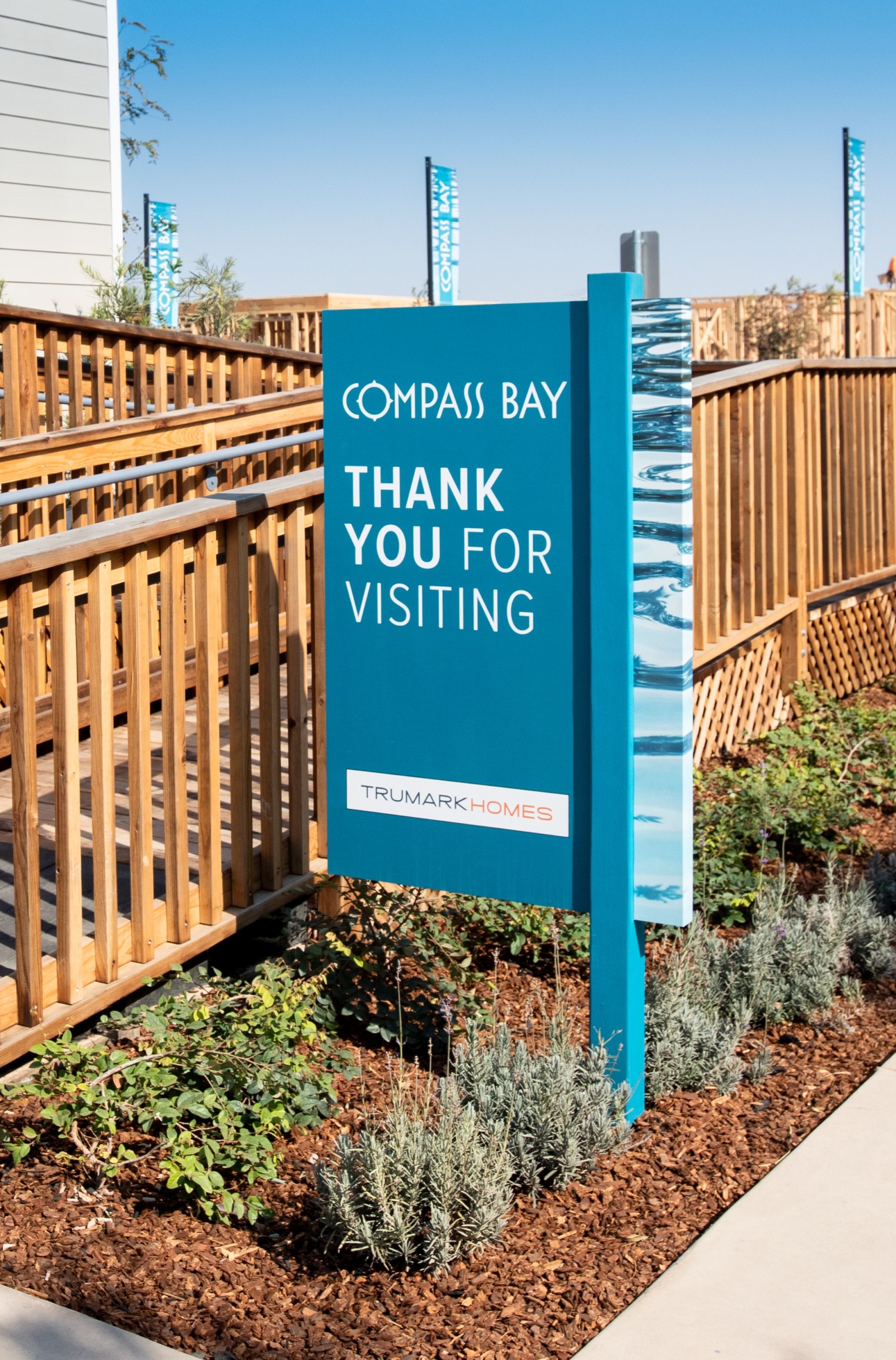 Compass Bay Signage by Trumark Homes 7