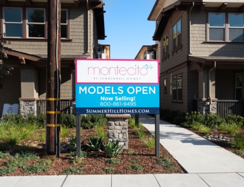Montecito by Summerhill Homes Signage